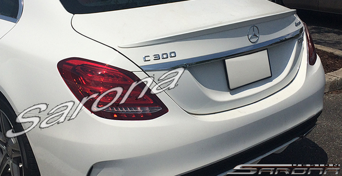 Custom Mercedes C Class  Sedan Trunk Wing (2015 - 2018) - $190.00 (Part #MB-109-TW)
